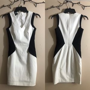 Bebe Black/White Dress